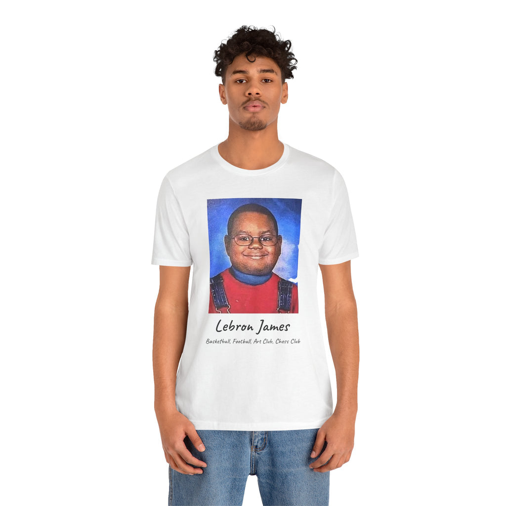 Lebron James School Picture T-Shirt