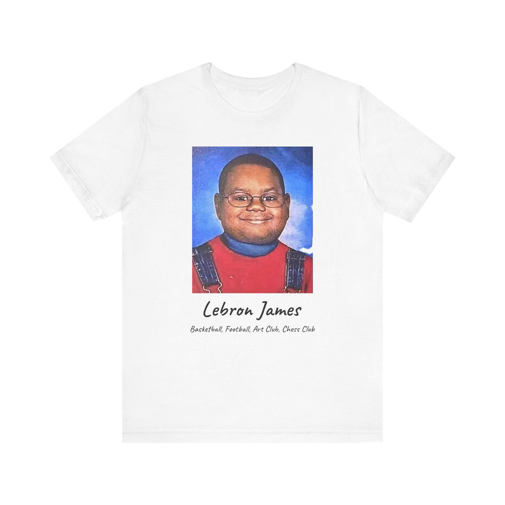 Lebron James School Picture T-Shirt