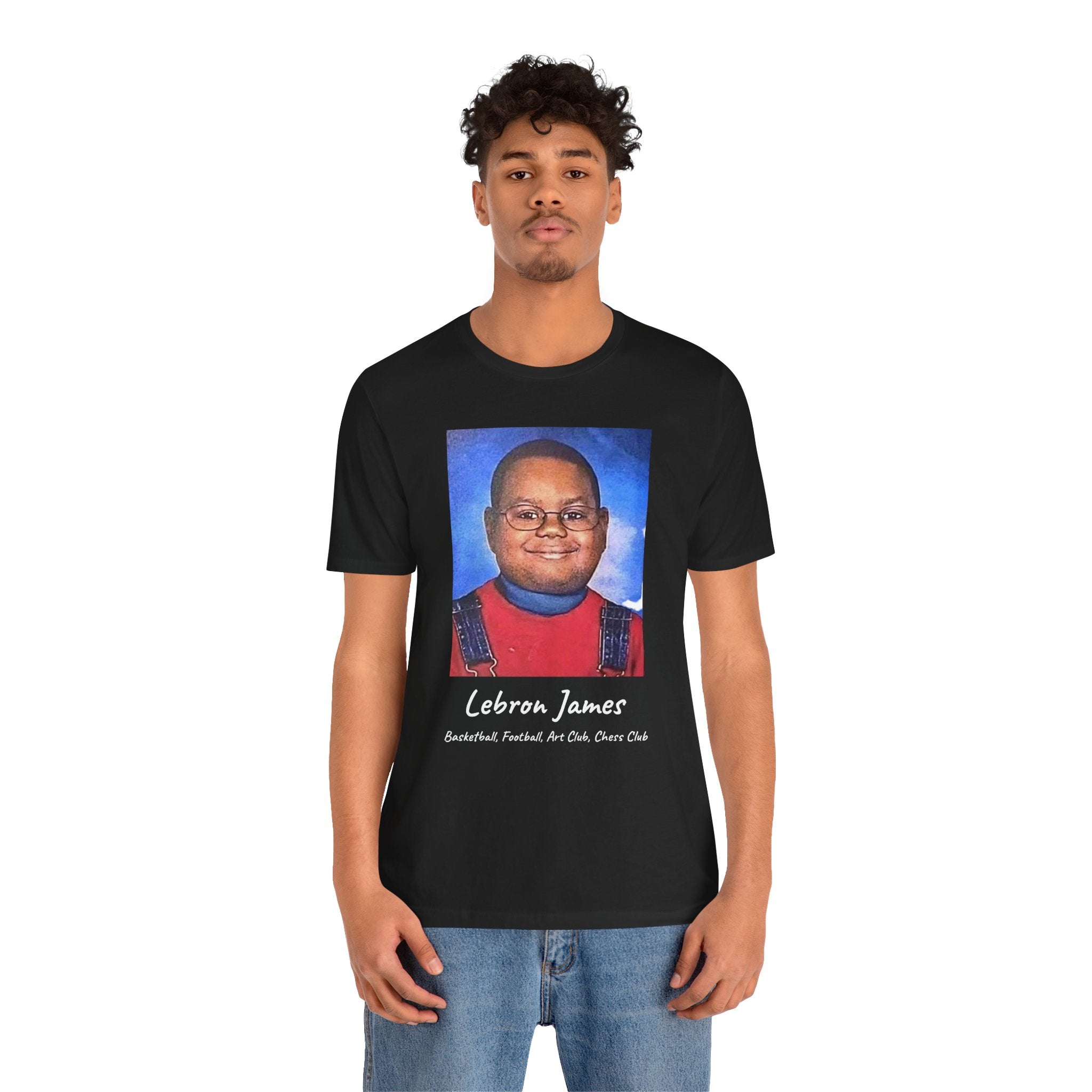 Lebron James School Picture T-Shirt